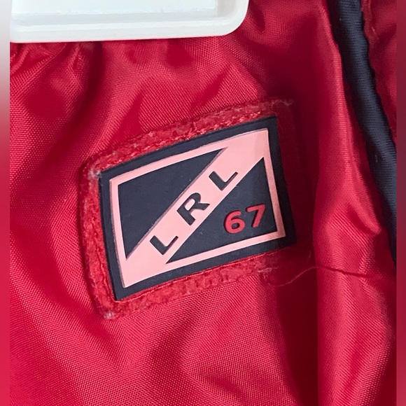 Vintage Ralph Lauren Red Polyester Joggers ( size S ) - Picture 3 of 9